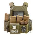 MEPC Loaded Armor Bundle Highcom 4S17M Level IV Plates (Front Flap Included) (7.2lbs)