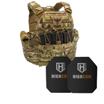 Shellback SF Armor Bundle with Highcom 4S17M Level IV Plates (7.2lbs)